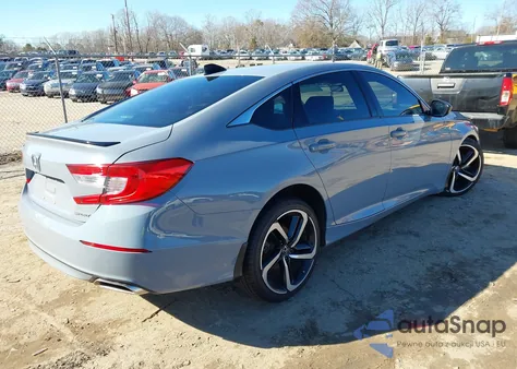 2021 Honda Accord Sport z USA, uszkodzony, nr VIN 1HGCV1F37MA028045